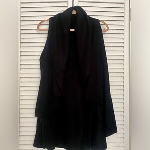 Elegant Black Women's Poncho